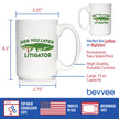 See You Later Litigator Coffee Mug - Funny Lawyer Gifts for Attorneys and Law School Graduates