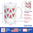 Lobster 2 Coffee Mug Lobster Gifts, Maine Souvenirs and Decor  White Ceramic Coffee Cup