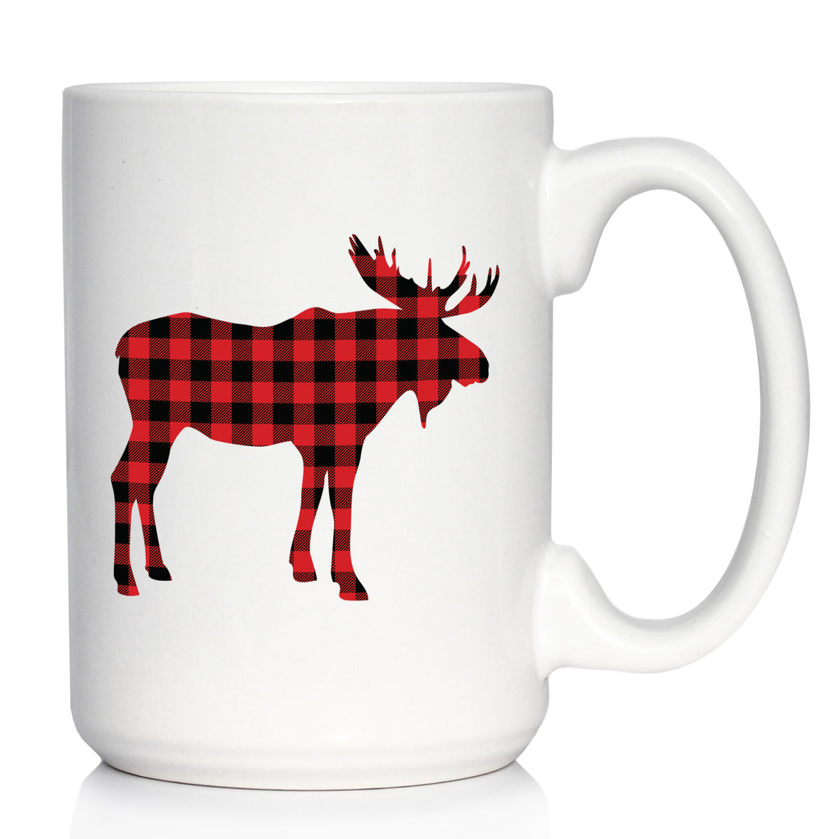 Moose Coffee Mug - Cabin Themed Gifts or Rustic Decor for Women and Men