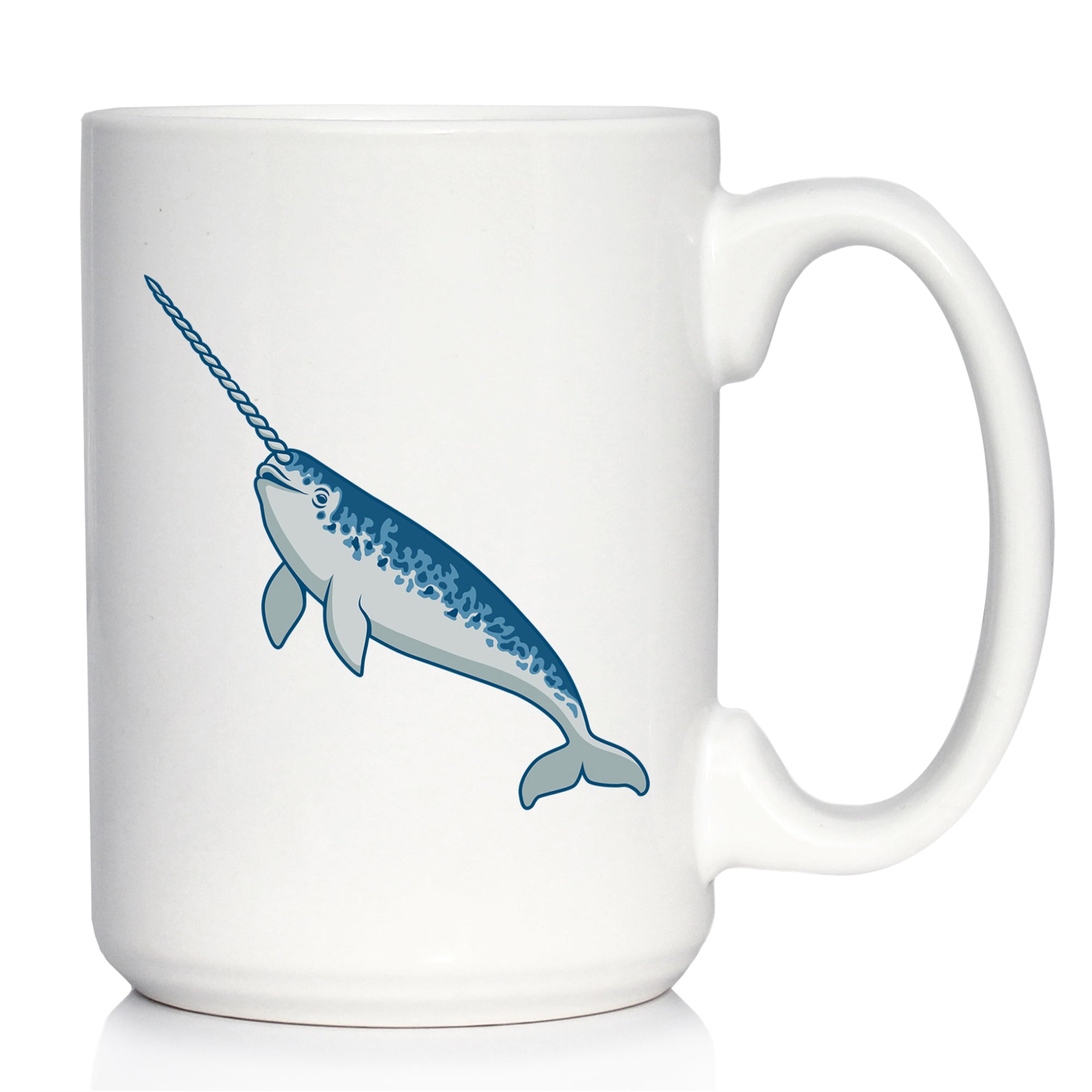 Narwhal Coffee Mug Cute Narwhal Gifts White Ceramic Coffee Cup