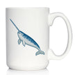 Narwhal Coffee Mug Cute Narwhal Gifts White Ceramic Coffee Cup