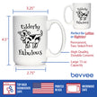 Udderly Fabulous - Cow Coffee Mug - Funny Cow Gifts & Decor