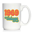 Vintage 1969 - Fun 57th Birthday Coffee Mug Gifts for Men & Women Turning 57 - Retro Coffee Cups