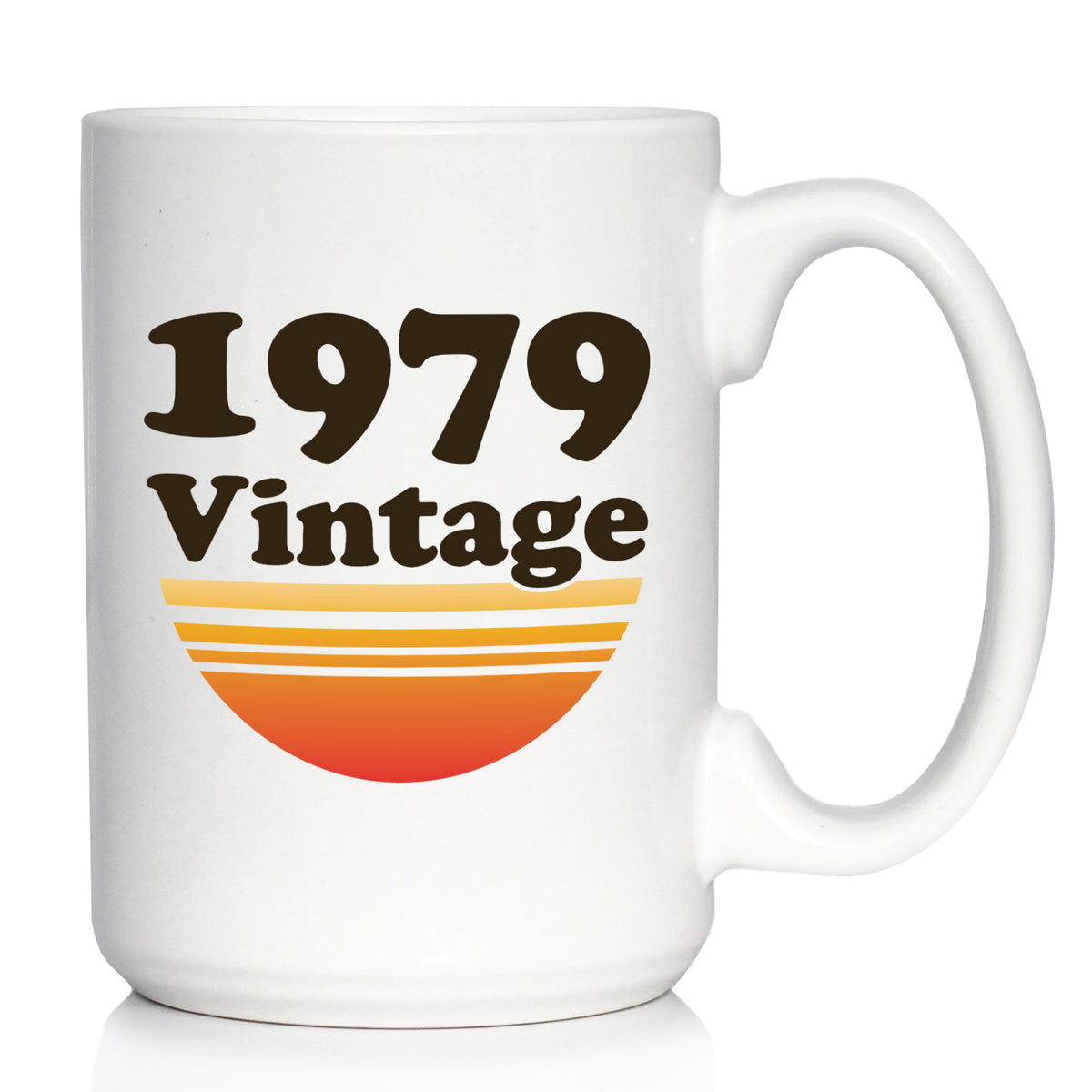Vintage 1979 - Fun 45th Birthday Coffee Mug Gifts for Men &amp; Women Turning 45 - Retro Coffee Cups