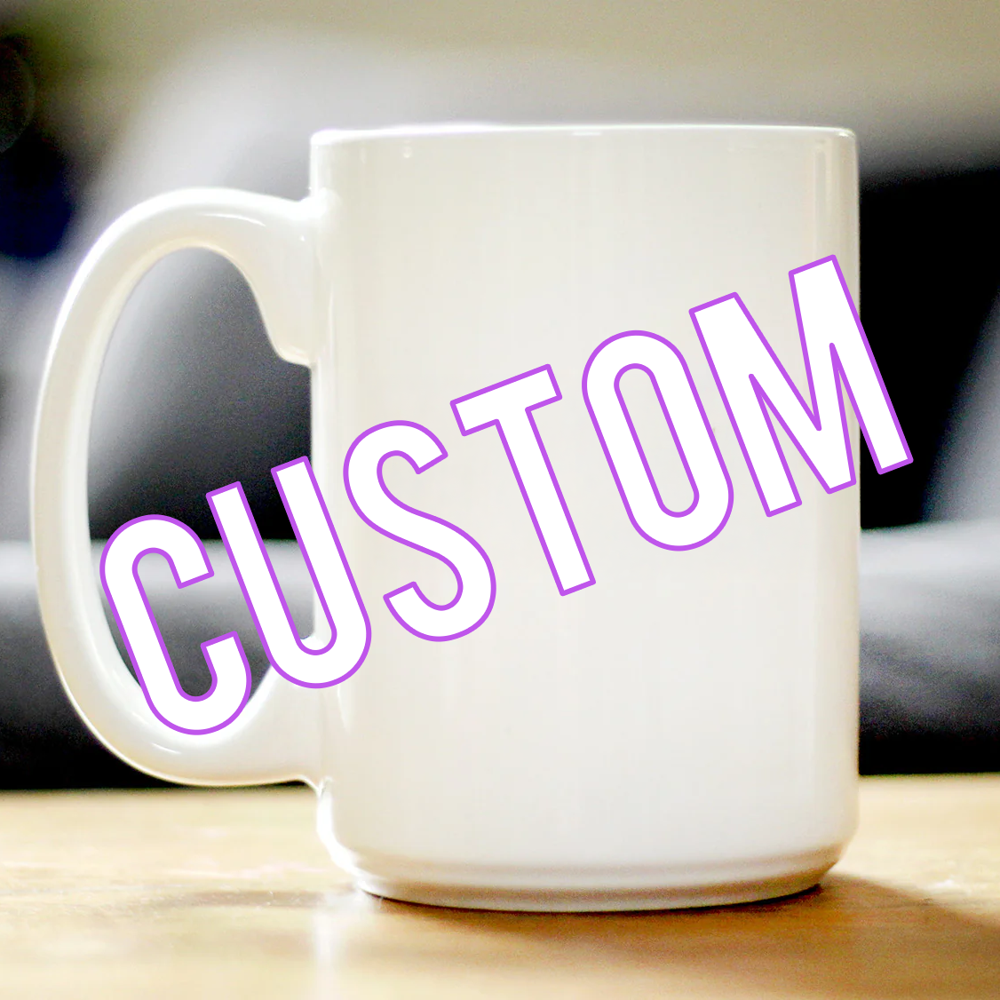 Custom 15oz Ceramic Coffee Mug - Jeffery B.