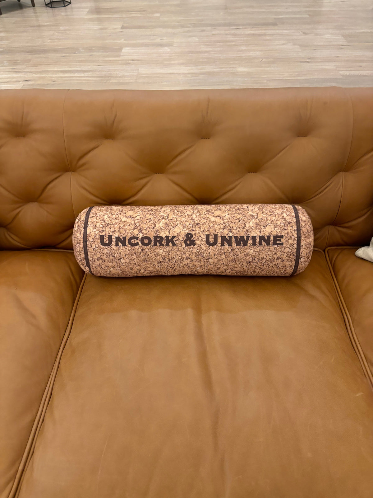 Uncork & Unwine Wine Cork Pillow