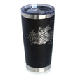 America 250 Washington Crossing the Delaware Insulated Coffee Tumbler with Sliding Lid America250 Official for 250th Anniversary of the USA 20oz Stainless Steel Tumbler