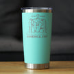 America 250 Lincoln Memorial Insulated Coffee Tumbler with Sliding Lid America250 Official for 250th Anniversary of the USA 20oz Stainless Steel Tumbler