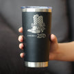 America 250 Cowgirl Boots Insulated Coffee Tumbler with Sliding Lid America250 Official for 250th Anniversary of the USA 20oz Stainless Steel Tumbler