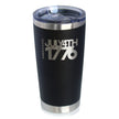America 250 July 4 1776 Insulated Coffee Tumbler with Sliding Lid America250 Official for 250th Anniversary of the USA 20oz Stainless Steel Tumbler