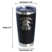 America 250th Anniversary Insulated Coffee Tumbler with Sliding Lid America 250 Merchandise Etched in USA 20oz Stainless Steel Tumbler