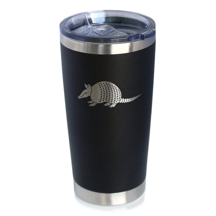 Armadillo Insulated Coffee Tumbler with Sliding Lid Texas Gifts and Souvenirs 20oz Stainless Steel Tumbler