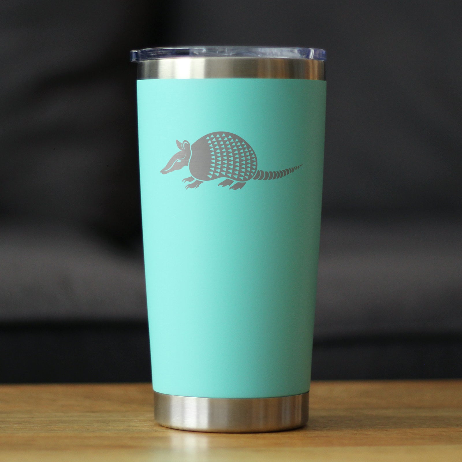 Armadillo Insulated Coffee Tumbler with Sliding Lid Texas Gifts and Souvenirs 20oz Stainless Steel Tumbler