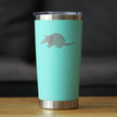 Armadillo Insulated Coffee Tumbler with Sliding Lid Texas Gifts and Souvenirs 20oz Stainless Steel Tumbler
