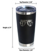 Awesome Since 1995 Insulated Coffee Tumbler with Sliding Lid 30th Birthday Gift Ideas 20oz Stainless Steel Tumbler
