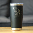Beaver - Insulated Coffee Tumbler with Sliding Lid - Beaver Gifts and Rustic Cabin Home Decor - 20oz Stainless Steel Tumbler