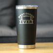 Coach Gifts for Football Coaches Insulated Coffee Tumbler with Sliding Lid Best Coach Ever 20oz Stainless Steel Tumbler