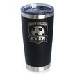 Soccer Gifts for Coaches Insulated Coffee Tumbler with Sliding Lid - Best Coach Ever - 20oz Stainless Steel Tumbler