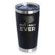 Tennis Coach Gifts for Coaches Insulated Coffee Tumbler with Sliding Lid Best Coach Ever 20oz Stainless Steel Tumbler