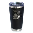 Freedom 250 Raising the Flag on Iwo Jima Insulated Coffee Tumbler - 20oz Stainless Steel Tumbler Official USA 250th Anniversary Merch