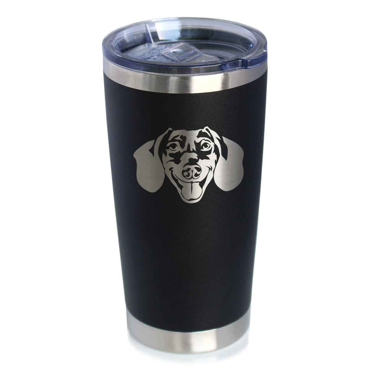 Dachshund Face - 20 oz Coffee Tumbler