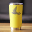 Dove Insulated Coffee Tumbler with Sliding Lid Birds Decor, Accessories and Bird Themed Gifts for Bird Lovers 20oz Stainless Steel Tumbler