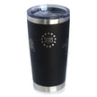 Freedom 250 Washington Crossing the Delaware Insulated Coffee Tumbler - 20oz Stainless Steel Tumbler Official USA 250th Anniversary Merch