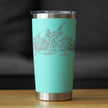 Freedom 250 Washington Crossing the Delaware Insulated Coffee Tumbler - 20oz Stainless Steel Tumbler Official USA 250th Anniversary Merch