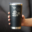 Freedom 250 Raising the Flag on Iwo Jima Insulated Coffee Tumbler - 20oz Stainless Steel Tumbler Official USA 250th Anniversary Merch