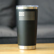Freedom 250 Flag Logo Insulated Coffee Tumbler - 20oz Stainless Steel Tumbler Official USA 250th Anniversary Merch