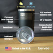 Freedom 250 Flag Logo Insulated Coffee Tumbler - 20oz Stainless Steel Tumbler Official USA 250th Anniversary Merch