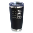 No I Will Not Fix Your Computer Insulated Coffee Tumbler with Sliding Lid Funny Tech Gifts 20oz Stainless Steel Tumbler