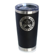 Measure Once Cuss Twice - Insulated Coffee Tumbler Cup with Sliding Lid - Stainless Steel Insulated Mug - Best Gifts for Woodworkers, Construction Workers & Handy Man