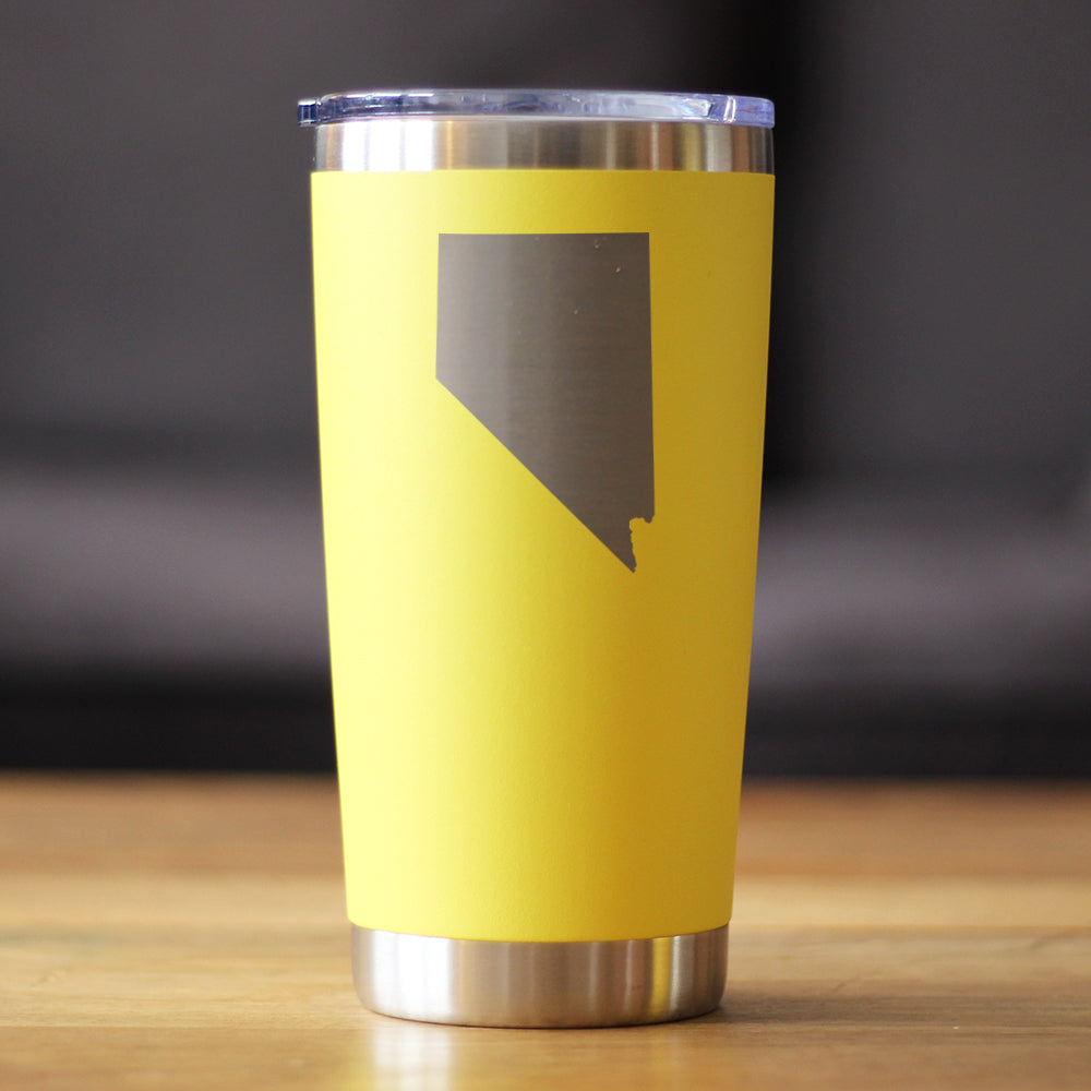 Nevada State Outline - 20 oz Coffee Tumbler