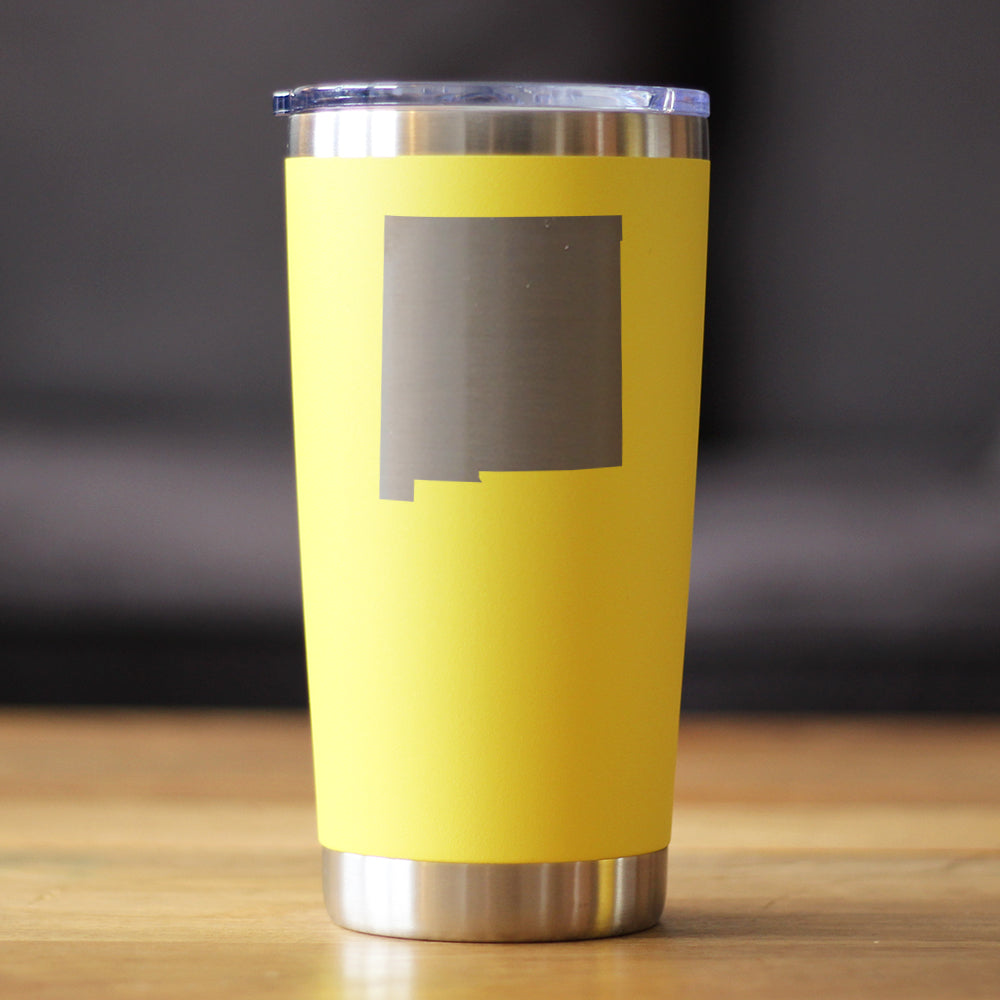 New Mexico State Outline - 20 oz Coffee Tumbler