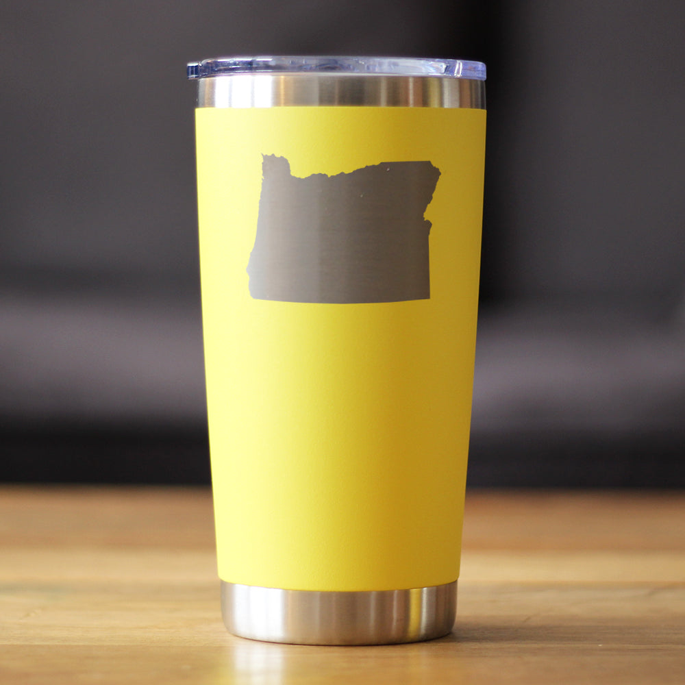 Oregon State Outline - 20 oz Coffee Tumbler