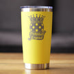 Pickleball Legend Insulated Coffee Tumbler with Sliding Lid Gifts for Picklers 20oz Stainless Steel Tumbler