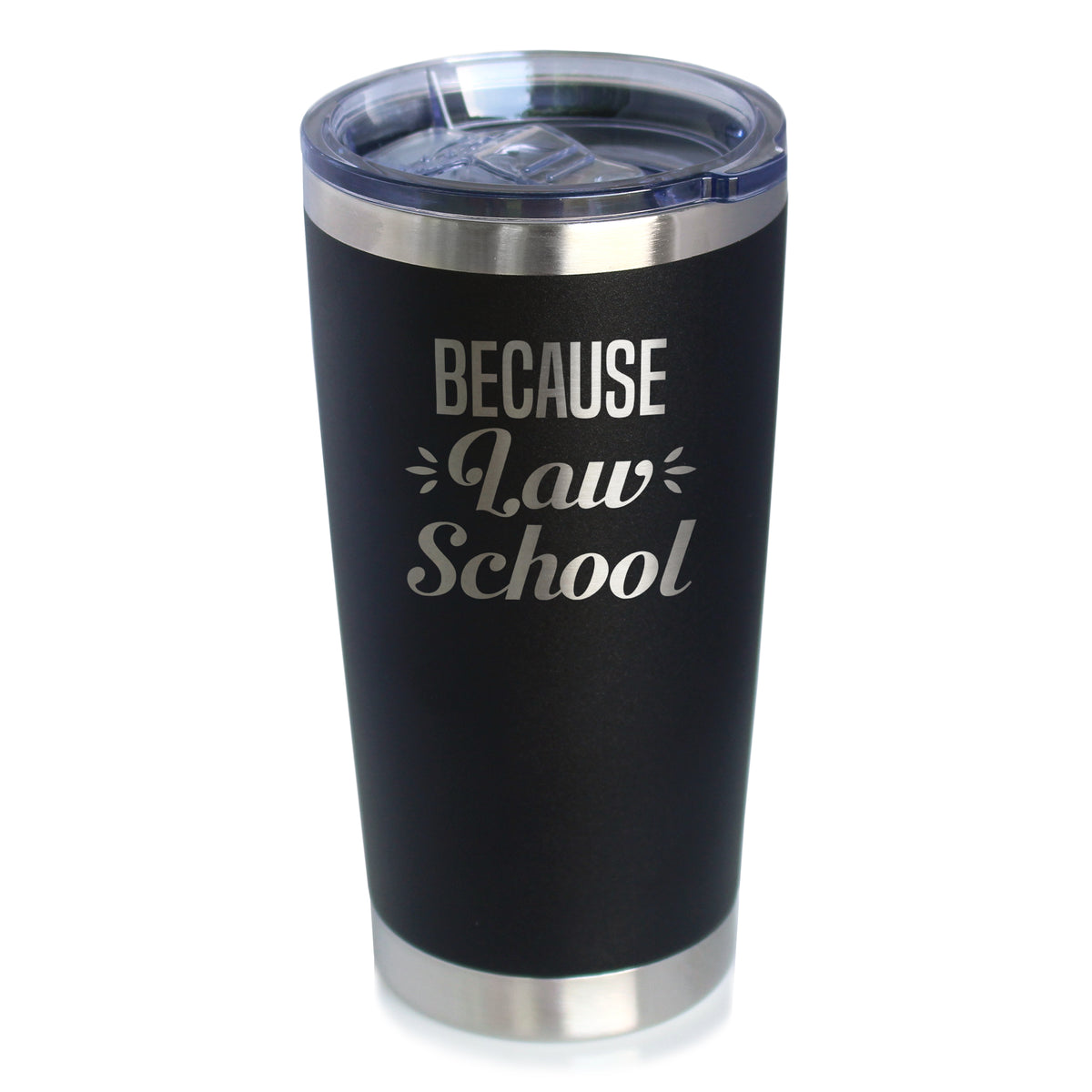 Because Law School - 20 oz Coffee Tumbler