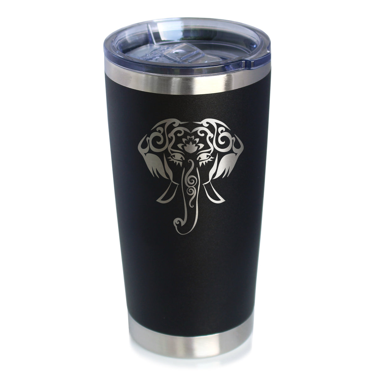 Elephant Boho - 20 oz Coffee Tumbler