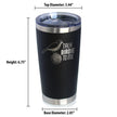 Funny Golf Gifts Insulated Coffee Tumbler with Sliding Lid Talk Birdie to Me 20oz Stainless Steel Tumbler