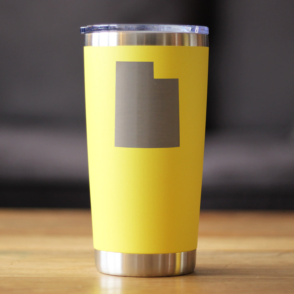 Utah State Outline - 20 oz Coffee Tumbler