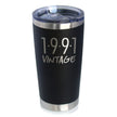Vintage 1991 - Insulated Coffee Tumbler Cup with Sliding Lid - 20 oz - Funny 35th Birthday Gift for Women or Men Turning 35