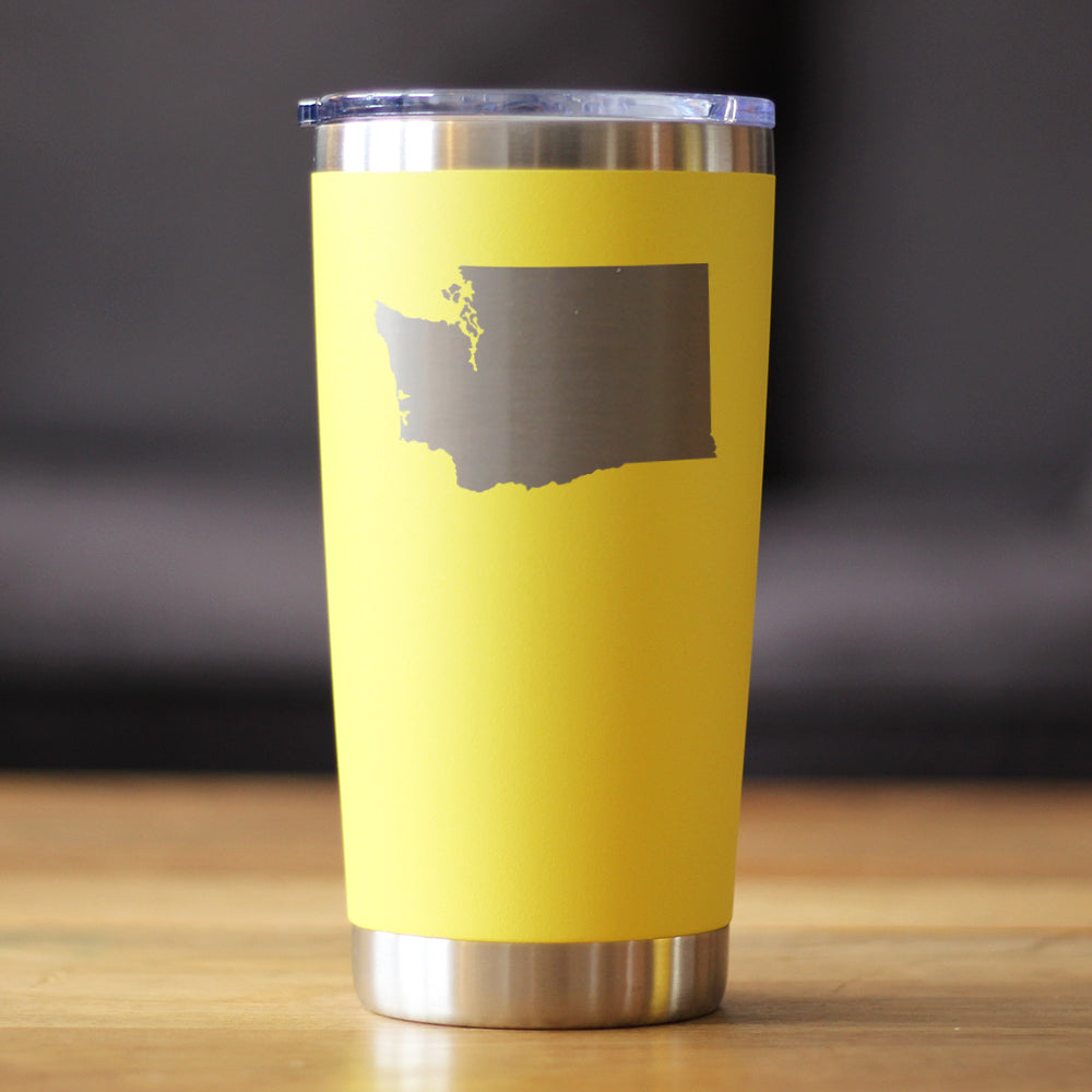 Washington State Outline - 20 oz Coffee Tumbler