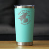 What Day Is It - Insulated Coffee Tumbler Cup with Sliding Lid - Stainless Steel Insulated Mug - Funny Flight Attendant Gifts for Flight Attendants & Pilots