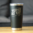 Yippee Ki Yay Insulated Coffee Tumbler with Sliding Lid Country Western Home Decor 20oz Stainless Steel Tumbler