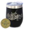 America 250 Washington Crossing the Delaware Insulated Wine Tumbler with Sliding Lid America250 Official for 250th Anniversary of the USA 12oz Stainless Steel Tumbler
