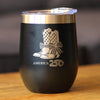 America 250 Cowgirl Boots Insulated Wine Tumbler with Sliding Lid America250 Official for 250th Anniversary of the USA 12oz Stainless Steel Tumbler