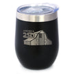 America 250 Homestead Barn Insulated Wine Tumbler with Sliding Lid America250 Official for 250th Anniversary of the USA 12oz Stainless Steel Tumbler