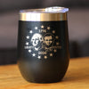 America 250 Washington Lincoln Insulated Wine Tumbler with Sliding Lid America250 Official for 250th Anniversary of the USA 12oz Stainless Steel Tumbler