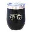 Awesome Since 1970 Insulated Wine Tumbler with Sliding Lid 55th Birthday Gift Ideas 12oz Stainless Steel Tumbler